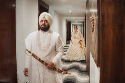 Anand Karaj decor — ITC Grand Goa